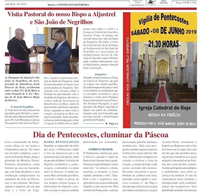 Jornal Notícias de Beja de 06 de Junho de 2019