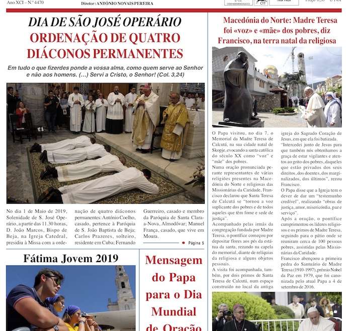 Jornal Notícias de Beja de 09 de Maio de 2019