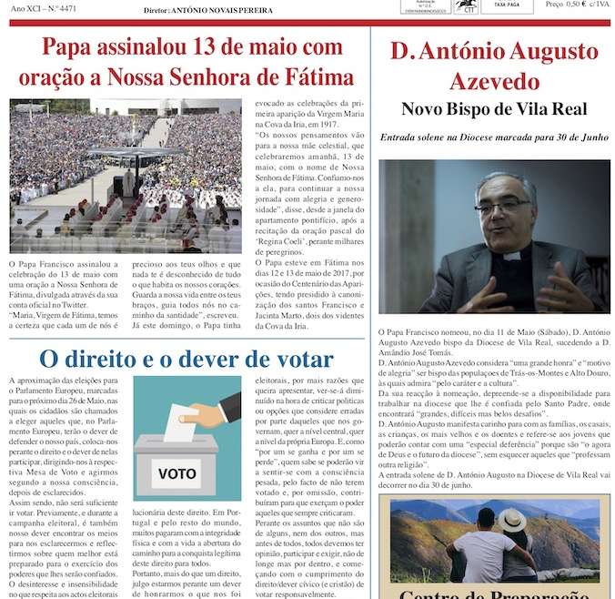 Jornal Notícias de Beja de 16 de Maio de 2019