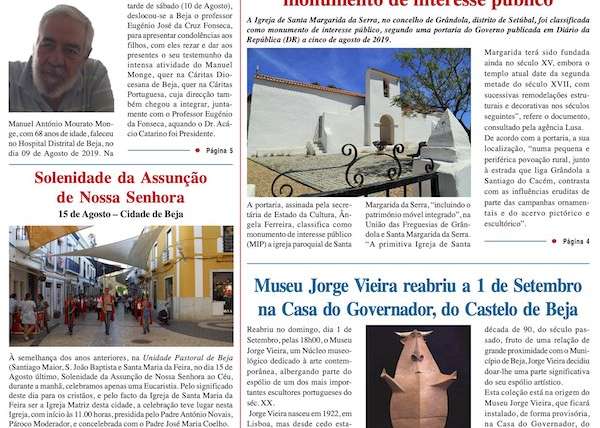 Jornal Notícias de Beja de 05 de Setembro de 2019