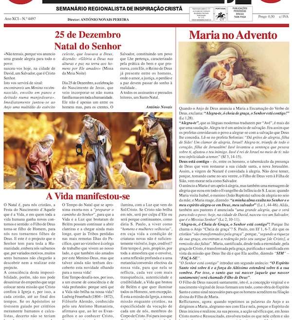 Jornal Notícias de Beja de 19 de Dezembro de 2019